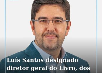 Ministra da Cultura designa Luís Filipe Santos diretor-geral do Livro, dos Arqui