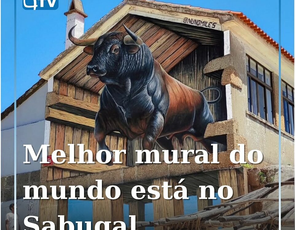 Mural de Touro em Alfaiates eleito Melhor do Mundo em 2024