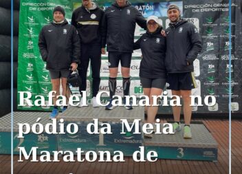 Rafael Canaria brilha na Meia Maratona de Placência e conquista terceiro lugar n