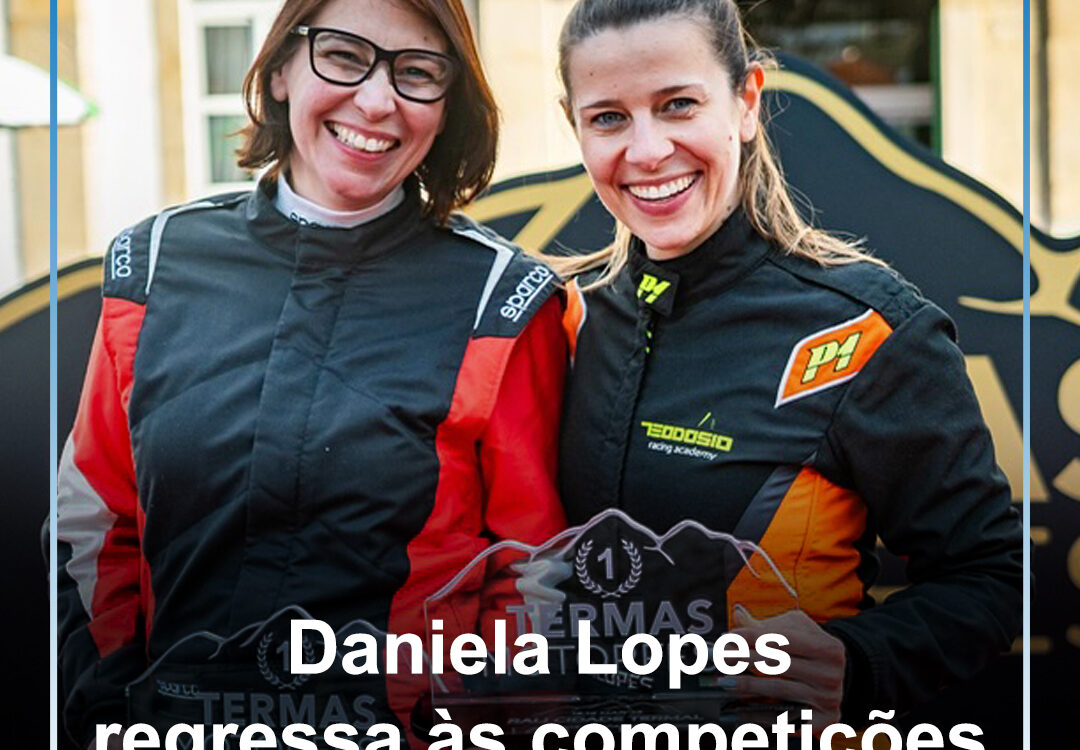 Daniela Lopes, piloto albicastrense de ralis, está de volta