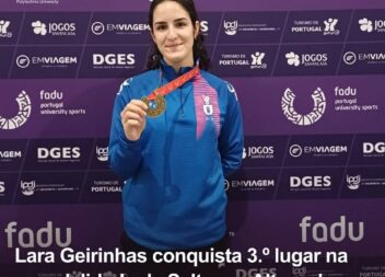 Estudante do IPCB conquista medalha de bronze no Campeonato Nacional Universitár