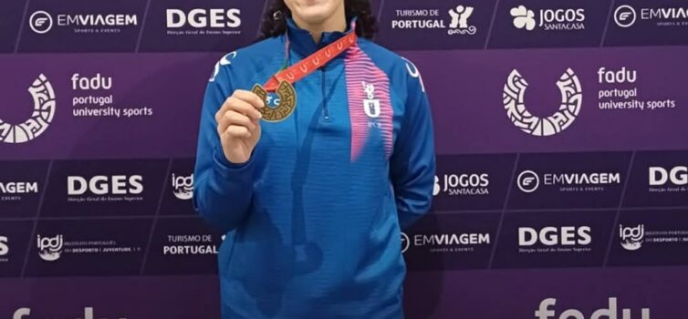 Estudante do IPCB conquista medalha de bronze no Campeonato Nacional Universitár